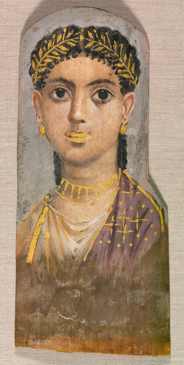 Genç Bir Kızın Cenaze Portresi, c.25-37 by Unbekannt