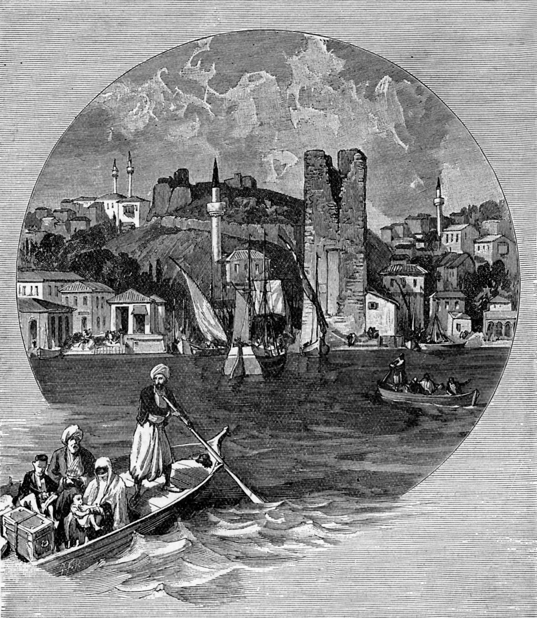 Gelibolu, 19. yüzyılın sonları. by Unbekannter Künstler