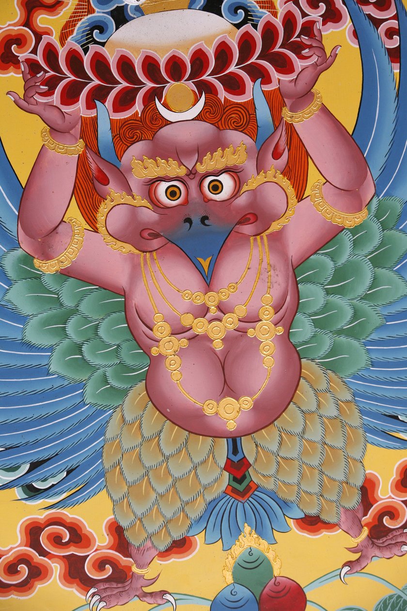 Garuda. Kopan Manastırı, Katmandu, Nepal by Unbekannt
