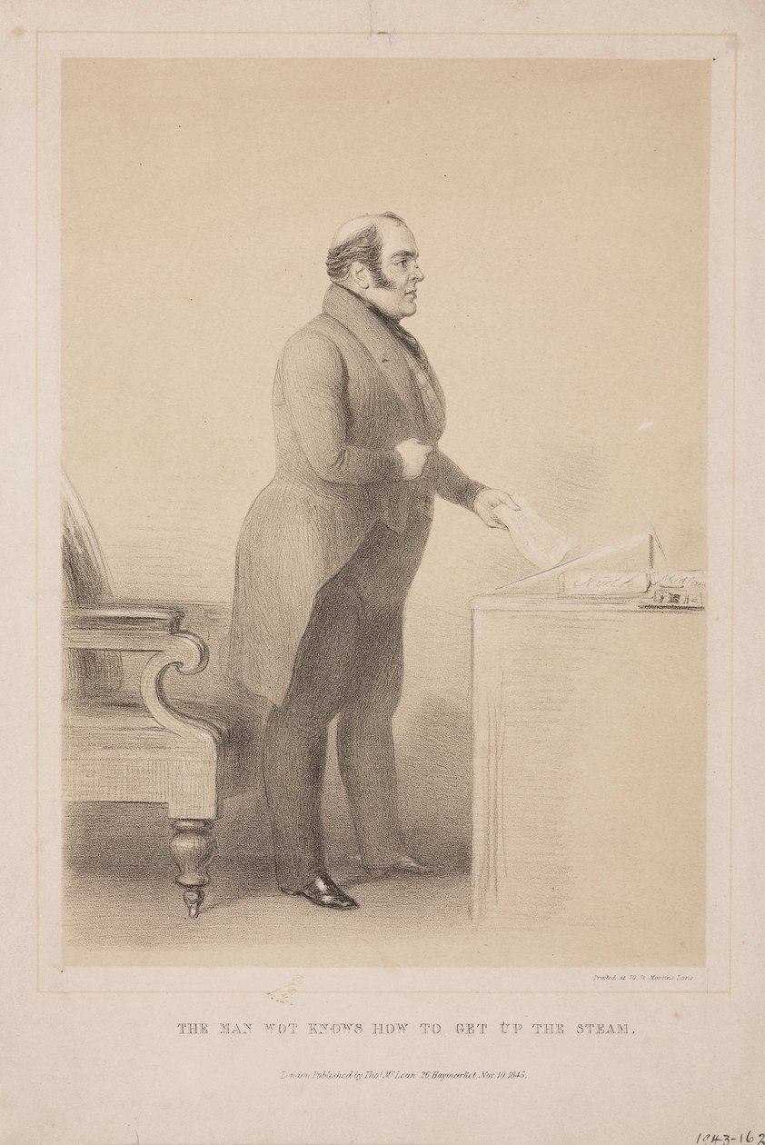 George Hudson, İngiliz demiryolu başkanı by Unbekannt