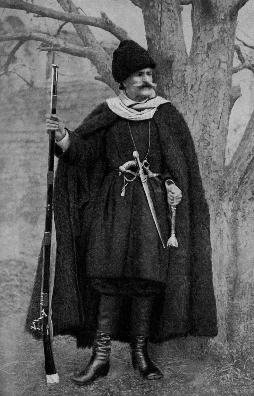 Gürcistan. Gürcü Aristokrasisi üyesi. 1920 by Unbekannt