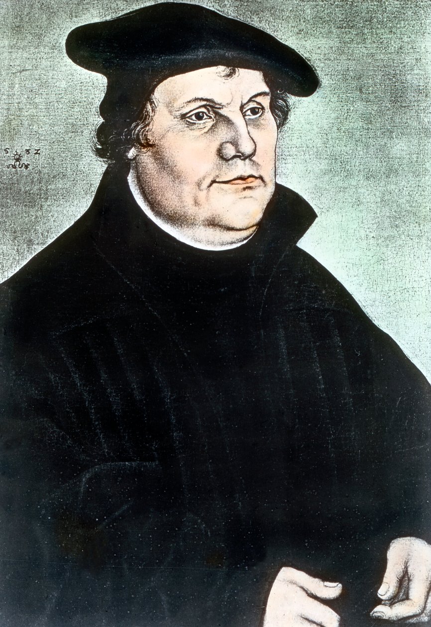 Alman dini reformcu Martin Luther by Unbekannter Künstler