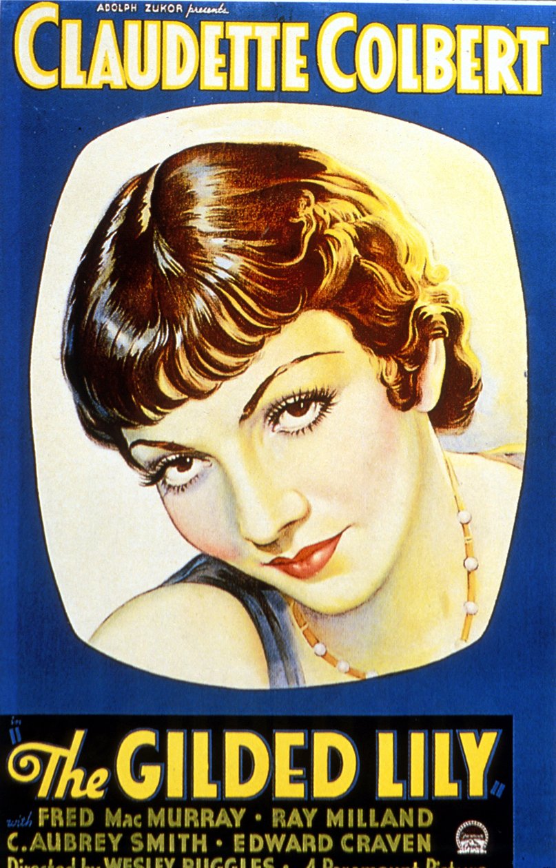 Yaldızlı Lily de Wesley Ruggles avec Claudette Colbert 1935 by Unbekannt