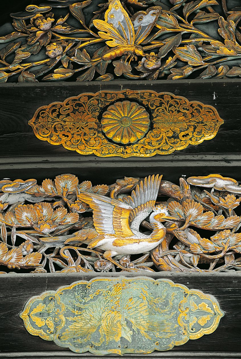 Yaldızlı kuşlar ve kelebekler, Ninomaru Sarayı