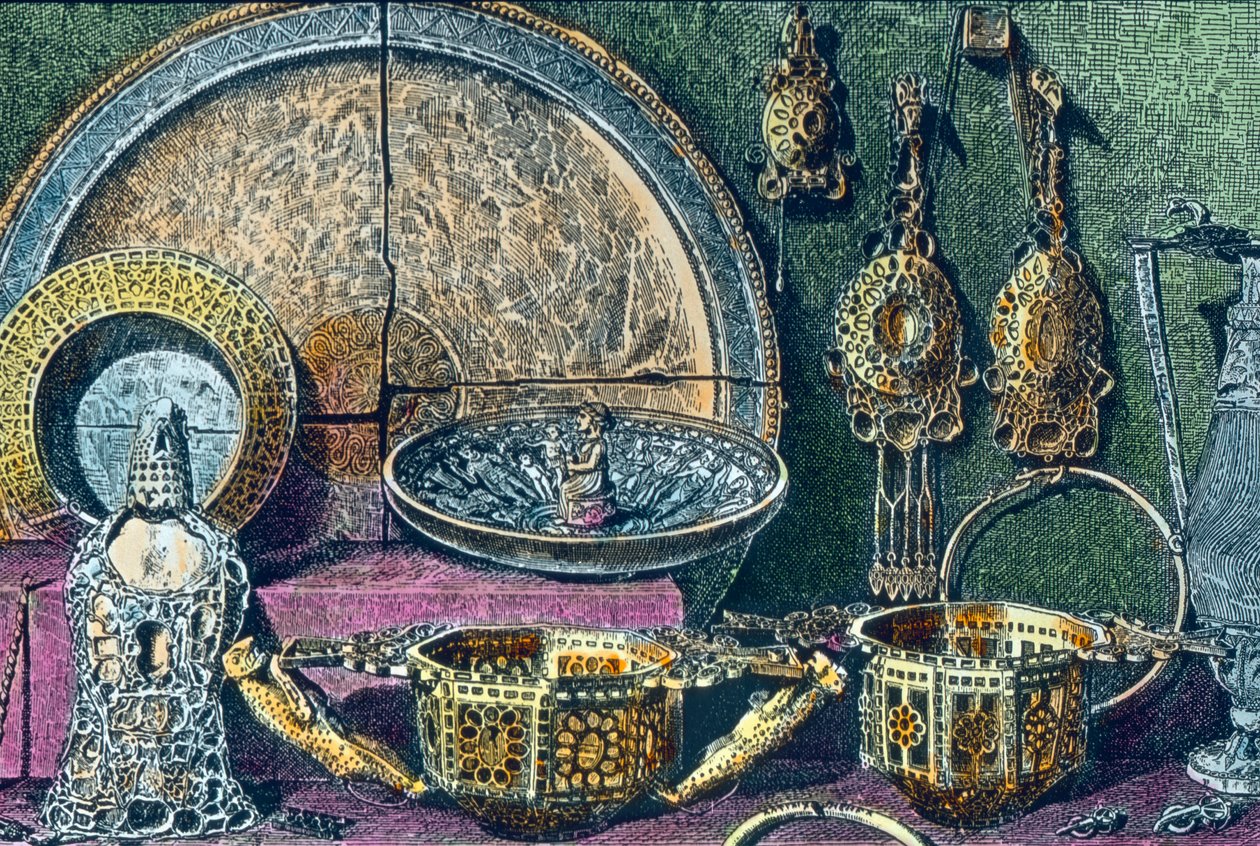 Gotik kraliyet hazinesi by Unbekannter Künstler
