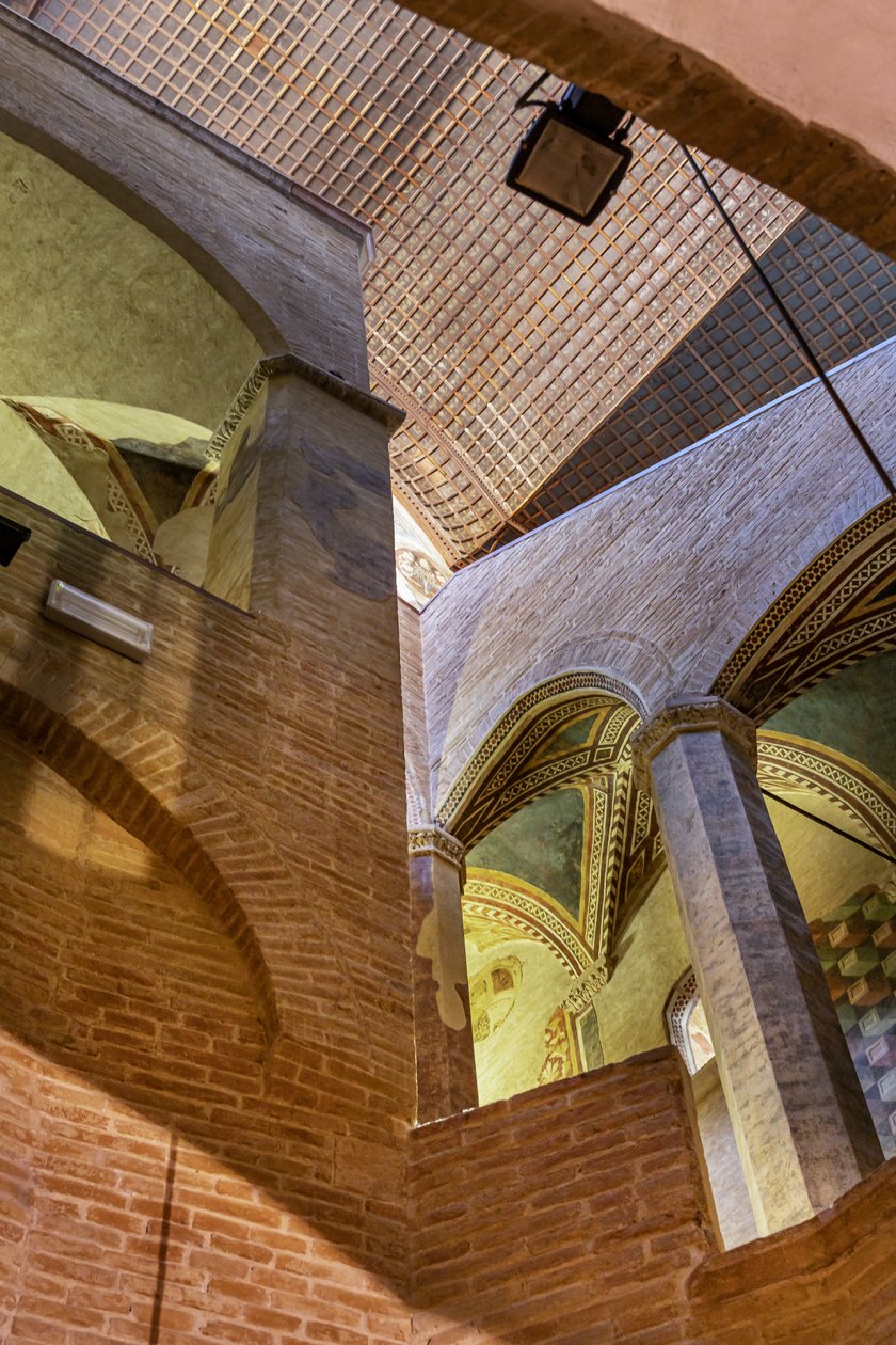 Gotik merdiven, XIII - XIV. yüzyıl, Palazzo Trinci, Foligno, Umbria (fotoğraf) by Unbekannter Künstler