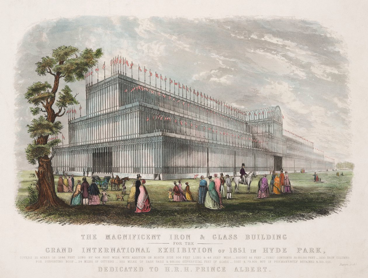 Büyük Sergi 1851 The Crystal Palace, Londra by Unbekannt