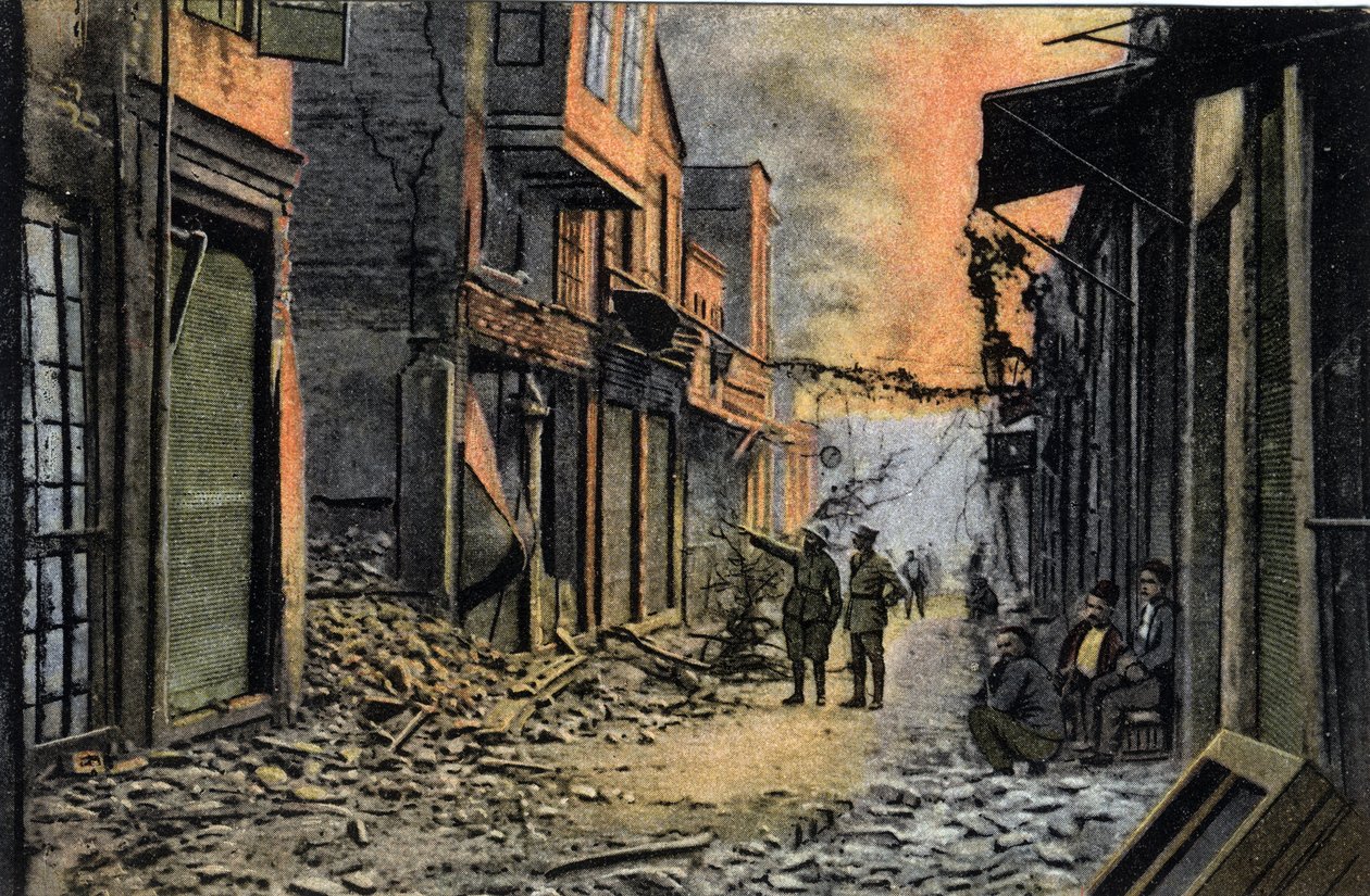 Yunanistan, Selanik (veya Selanik): Tunsky Caddesi