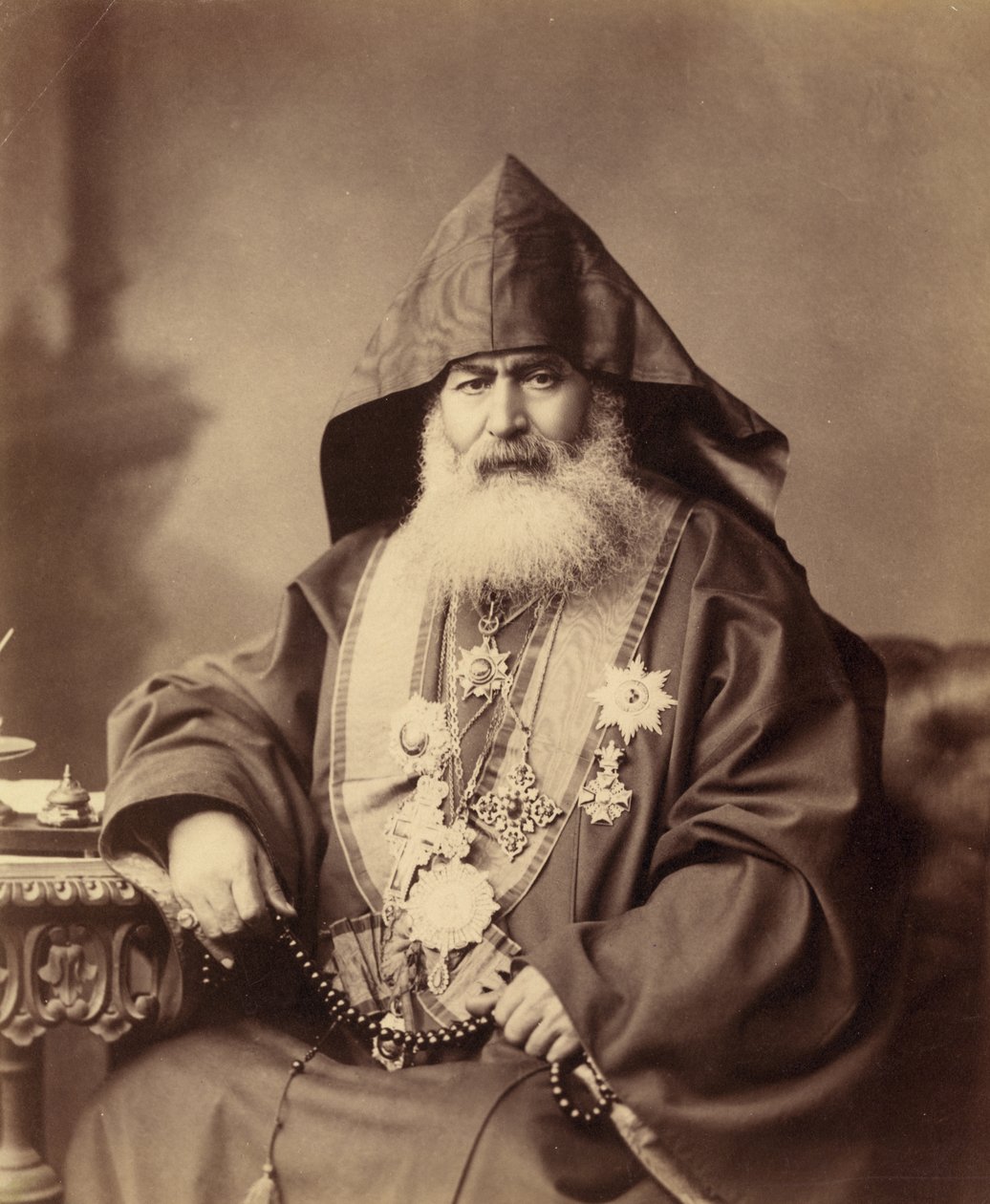 Harootiun Vehabedyan, Kudüs Ermeni Patriği, 1900-10 by Unbekannt