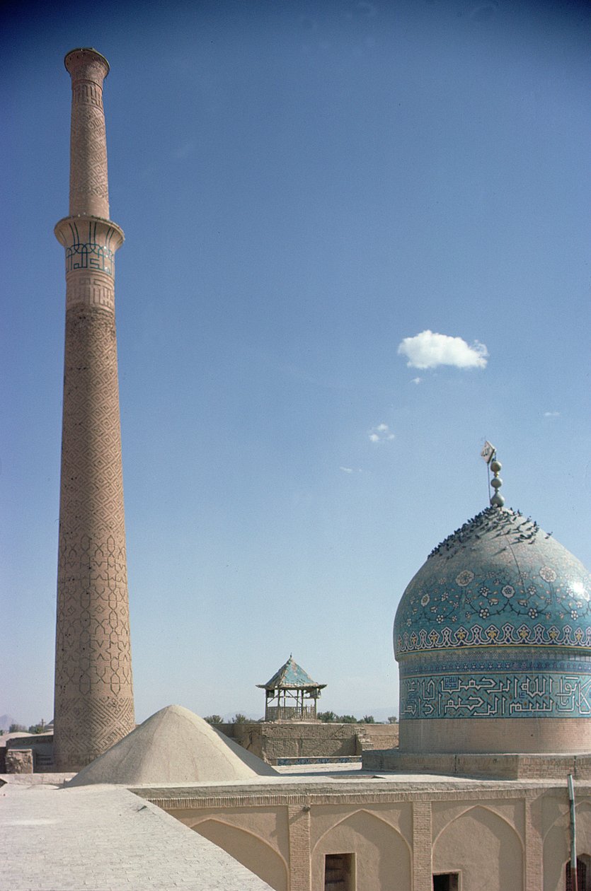 Harun Vilayeti kubbesi ve Ali minaresi, muhtemelen 17. yüzyıl (fotoğraf) by Unbekannt
