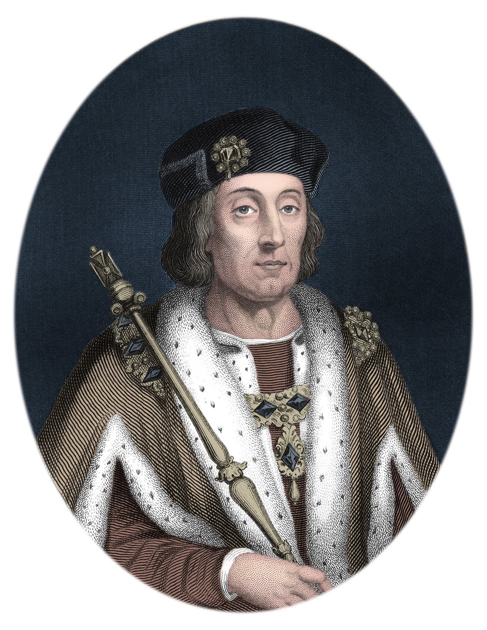 İngiltere Kralı VII.Henry (baskı) by Unbekannter Künstler