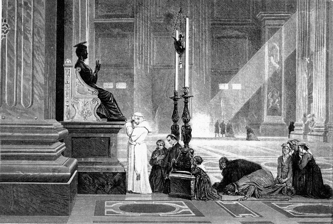 Antik Roma Tarihi. Papa Pius IX, Vatikan Bazilikası