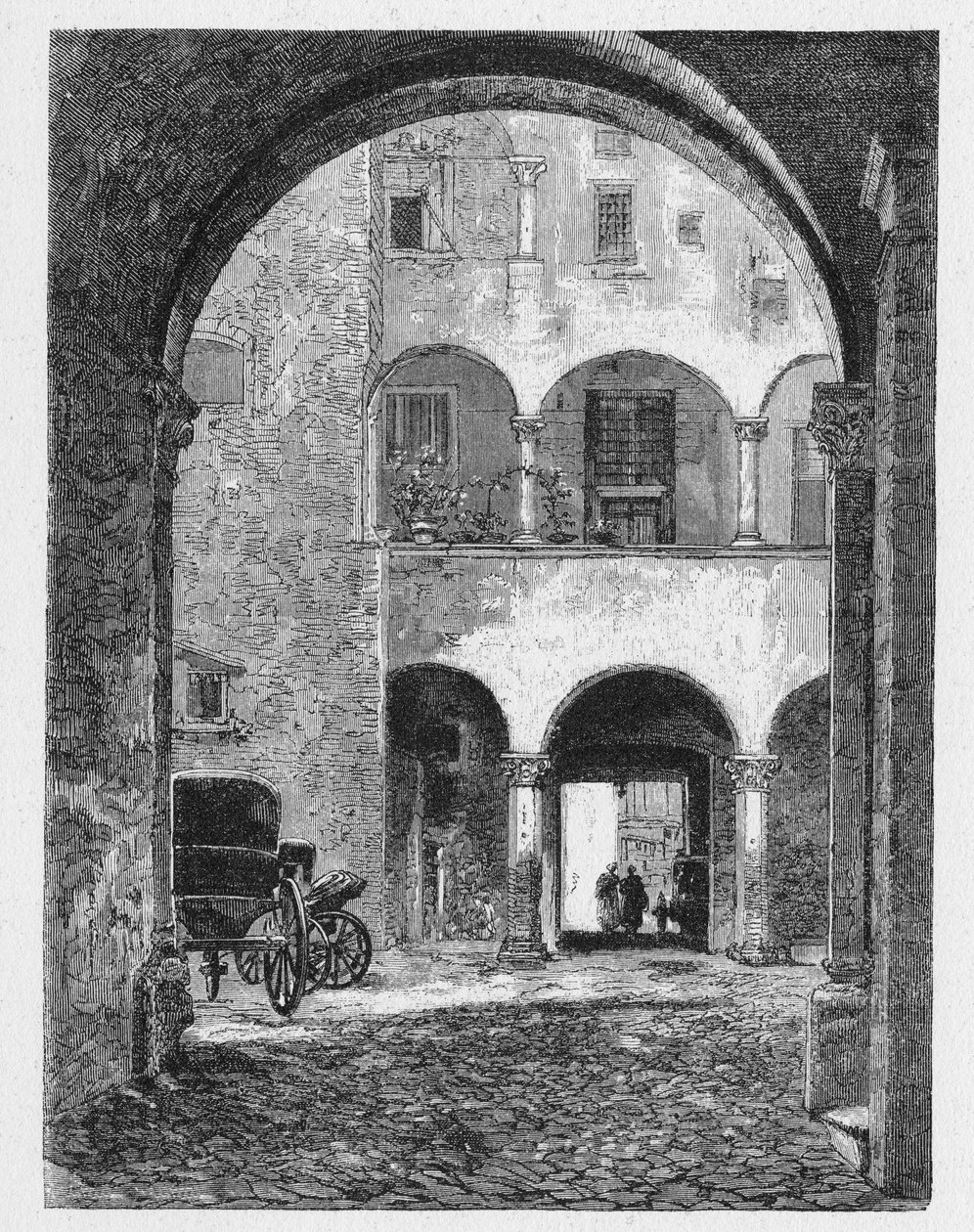 Antik Roma Tarihi. 1872 Roma gravürleri by Unbekannt