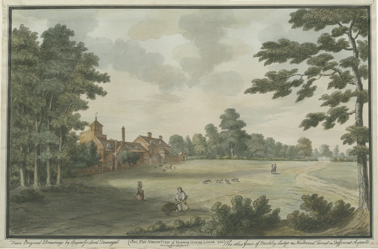 Hopwas Hayes: sulu boya, 1786 by Unbekannt