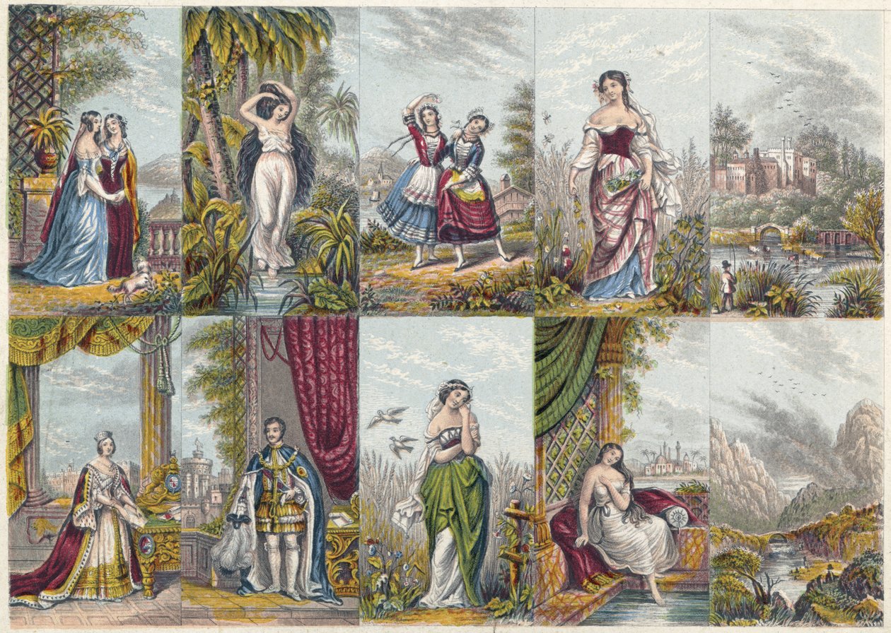 1851 tarihli resimler by Unbekannter Künstler