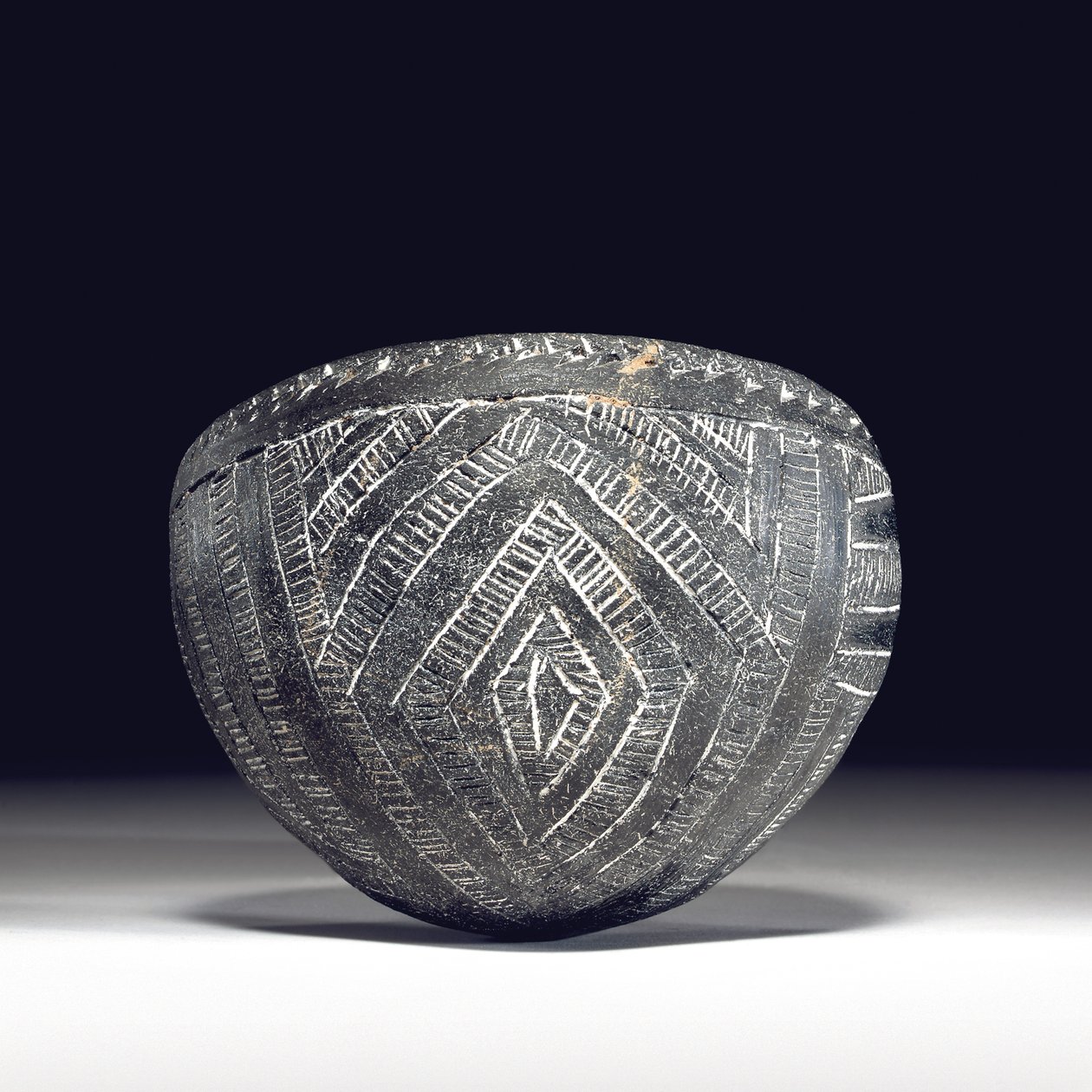 Çizilmiş kase, Kerma C-grubu, c.2050-1850 M.Ö. by Unbekannt
