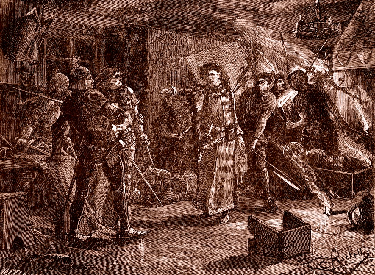 1399'da İngiltere kralı IV. Henry'ye karşı ayaklanma by Unbekannter Künstler