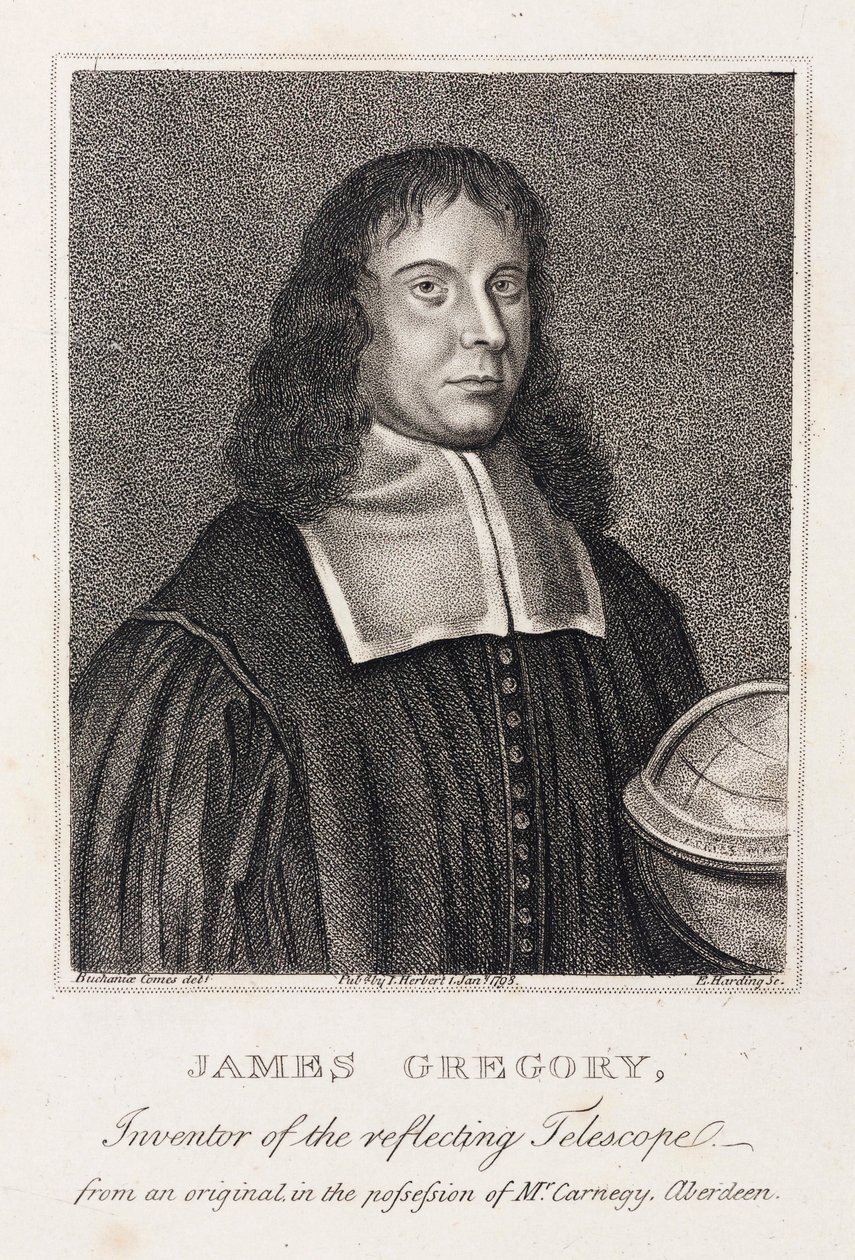 James Gregory, İskoç matematikçi, 1670 dolayları by Unbekannt