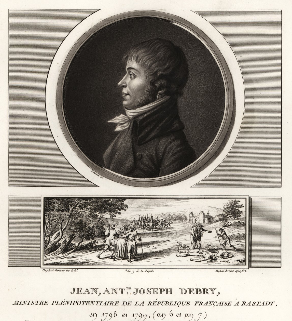Jean Antoine Joseph Debry, Fransa Cumhuriyeti Tam Yetkili Bakan, hatip by Unbekannt