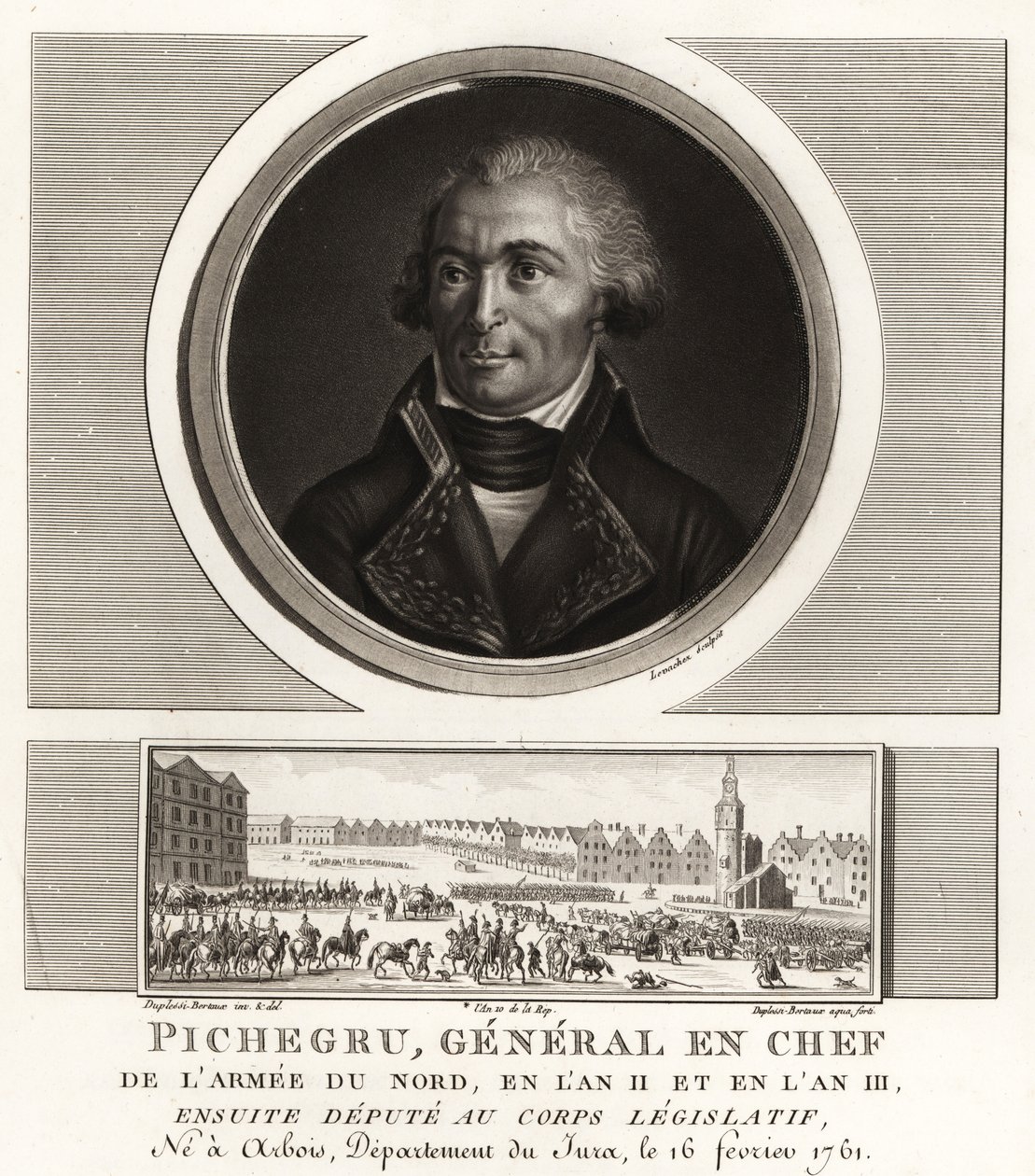 Jean Charles Pichegru, Devrimci General tr Chef de l