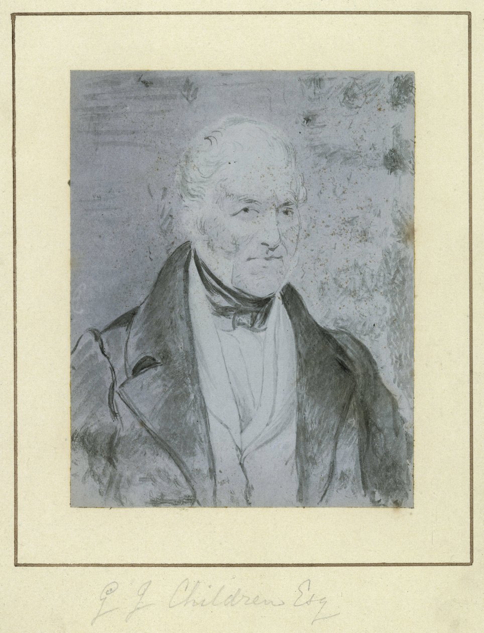 John George Children, İngiliz bilim adamı, 1841 dolayları by Unbekannt