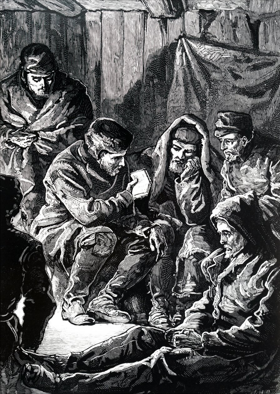 John Richardson, bir Franklin karasal kutup seferi sırasında. by Unbekannt