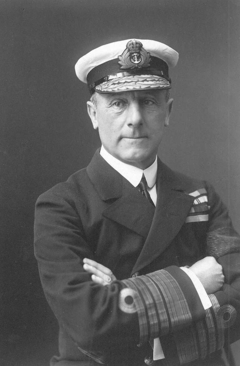 John Rushworth Jellicoe (s/b fotoğraf) by Unbekannt