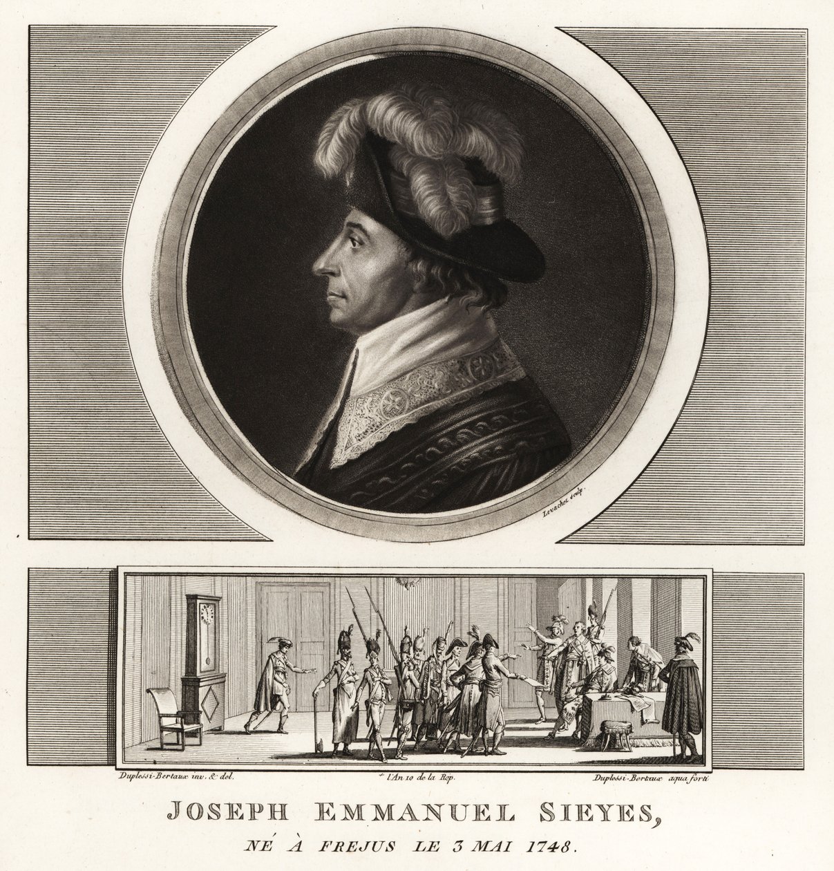 Joseph Emmanuel Sieyes, Fransız politikacı ve teorisyen by Unbekannt