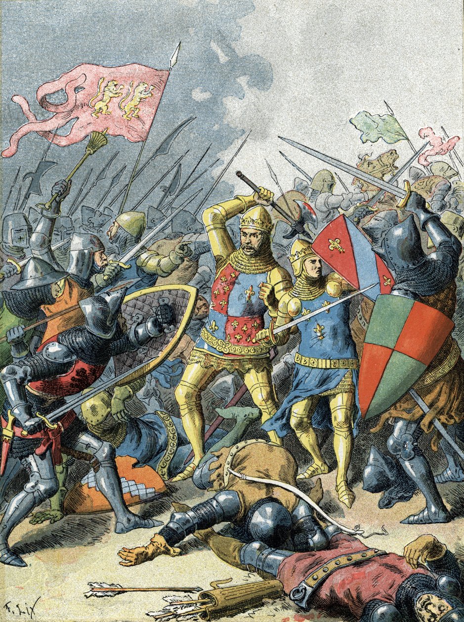 Poitiers Savaşı'nda Kral II. John İyi (1356) by Unbekannter Künstler