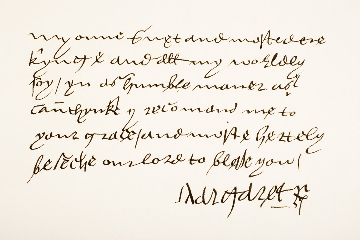 Leydi Margaret Beaufort, Richmond ve Derby Kontesi, namı diğer Lancaster Margaret by Unbekannt