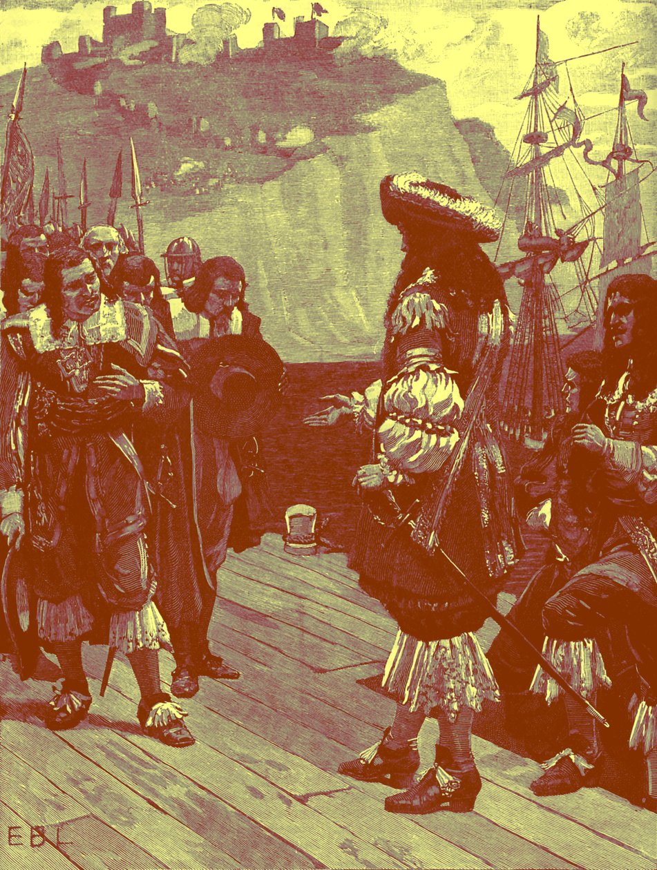 Charles II'nin Dover'a İnişi by Unbekannter Künstler