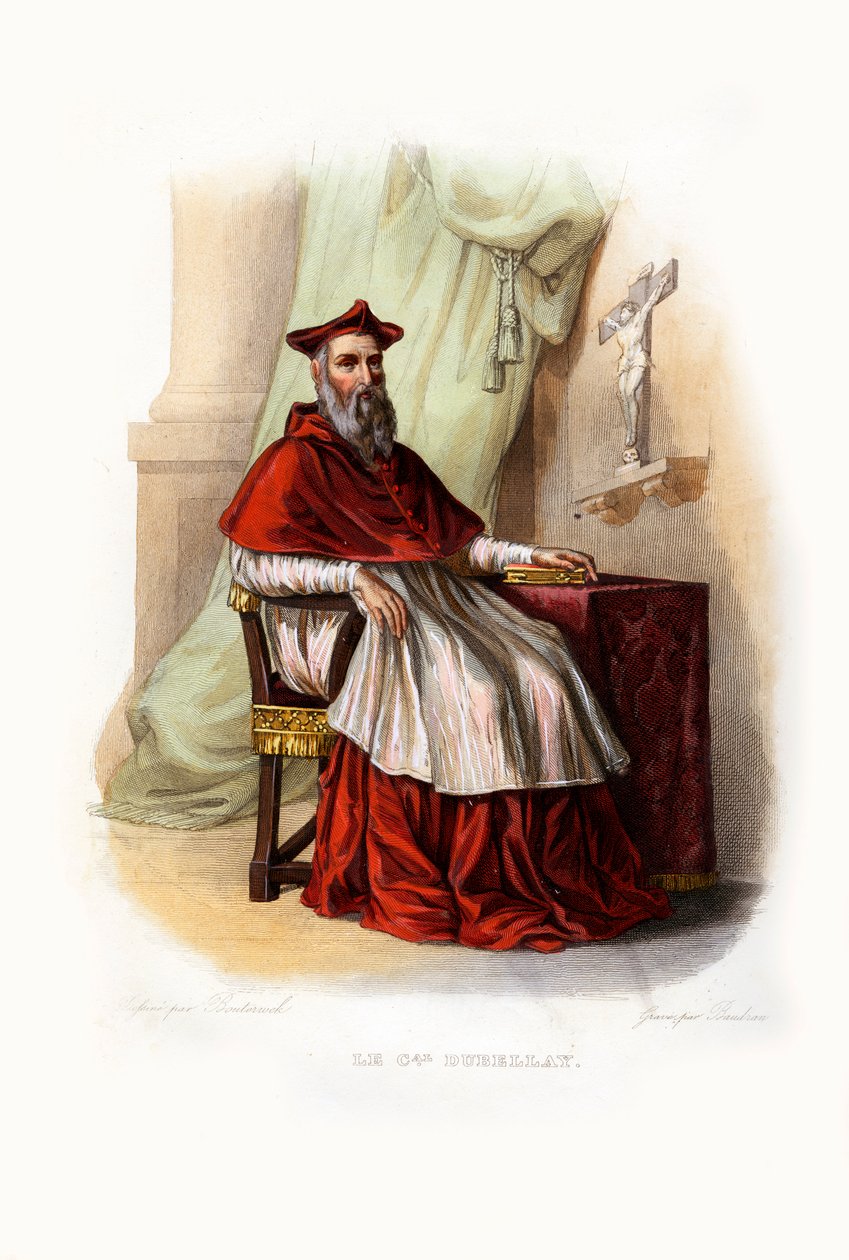 Kardinal du Bellay by Unbekannter Künstler