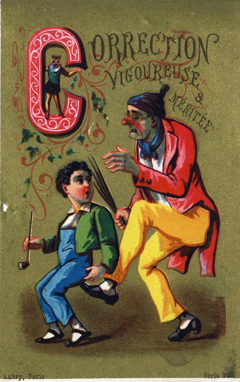 C Harfi: Güçlü ve liyakat düzeltmesi. "Alphabet des grotesques" de gravür. Dore bir arka plan üzerinde 25 reklam kromolitograf serisi, 19. yüzyılın sonlarında. Karartma: 11x7 cm by Unbekannt