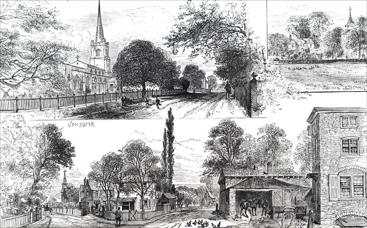 Londra, Tilbury ve Southend tren istasyonları by Unbekannt