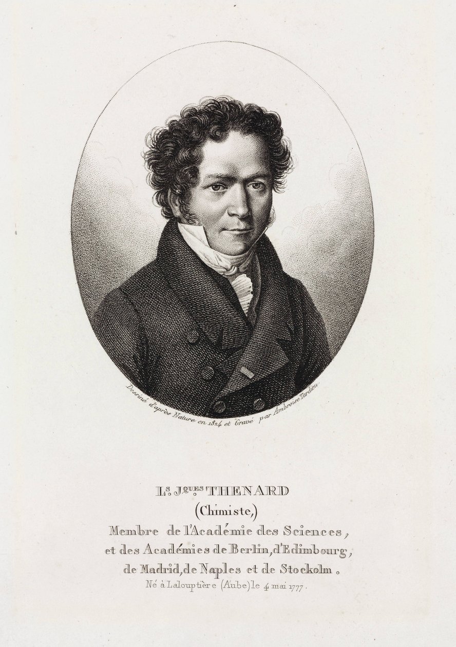 Louis Jacques Thenard, Fransız kimyager by Unbekannt