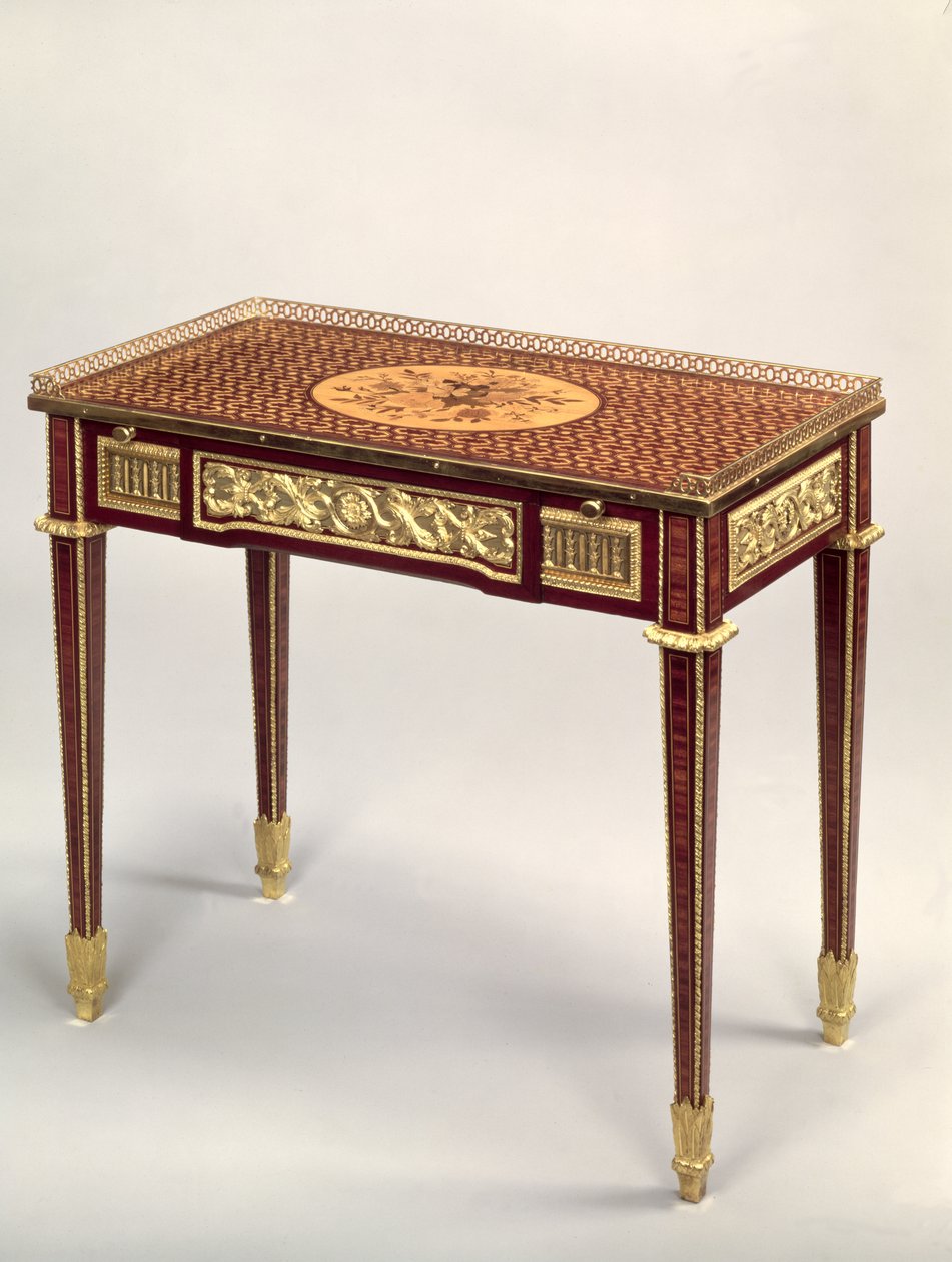 Louis XVI kakma yazı masası, Jean Henri Riesener by Unbekannt