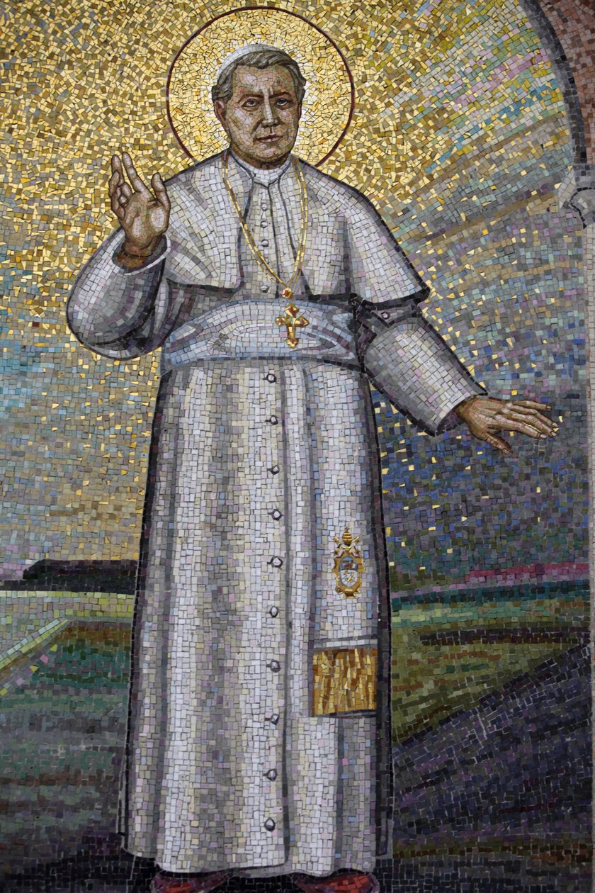 Madonna della Scala Benedictine manastırı, Noci, Papa Pius X, Noci, İtalya