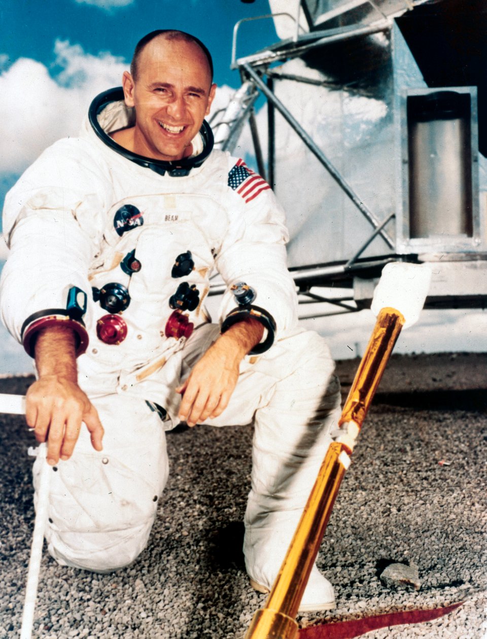 İnsanlı Uzay Uçuşu, ABD, Apollo 12 Apollo 12 astronotu Alan Bean by Unbekannt
