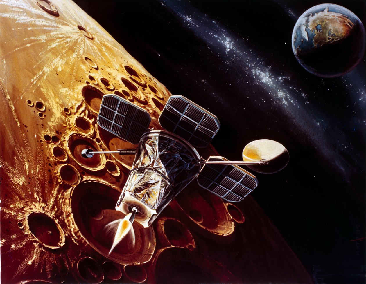 İnsanlı Uzay Uçuşu, ABD, Apollo, Lunar Orbiter