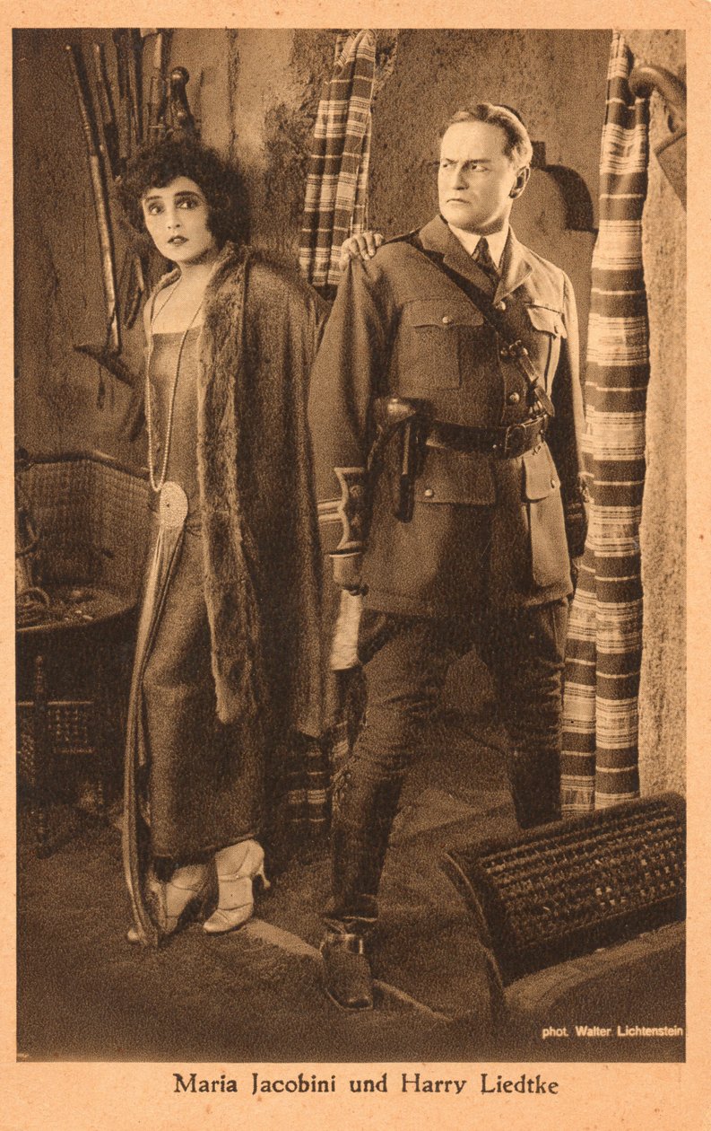 Maria Jacobini ve Harry Liedtke (s/b fotoğraf) by Unbekannt