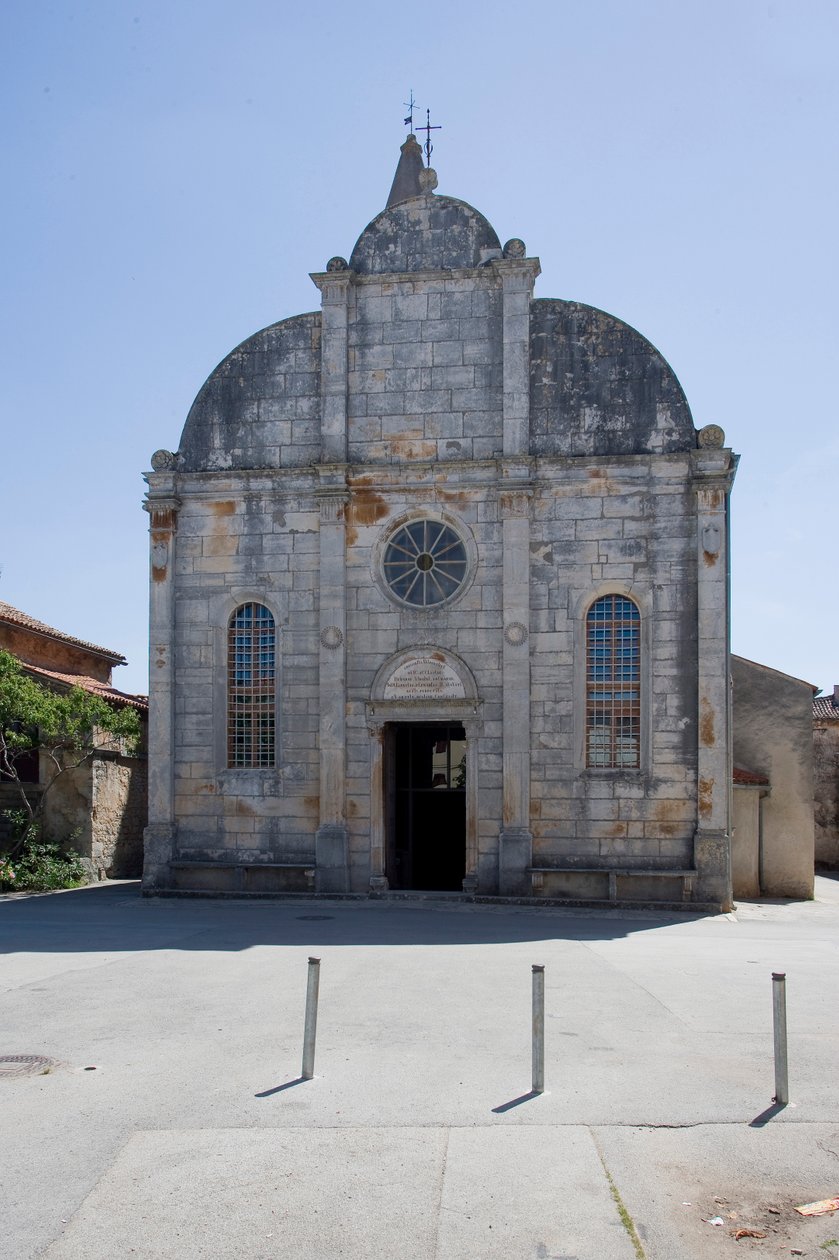 Mary Annunciation kilisesi, St. Vincenti, Svetvincenat, Hırvatistan (fotoğraf) by Unbekannt