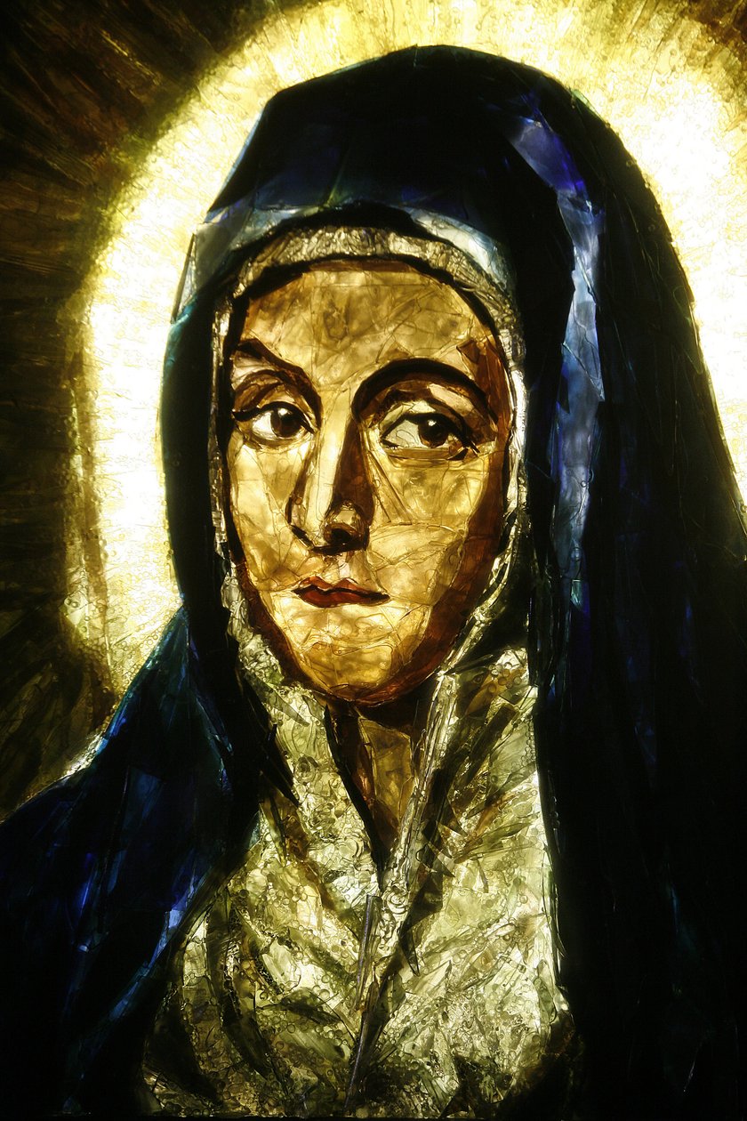 Mater Dolorosa (detay) el Greco, Lourdes, Fransa by Unbekannt