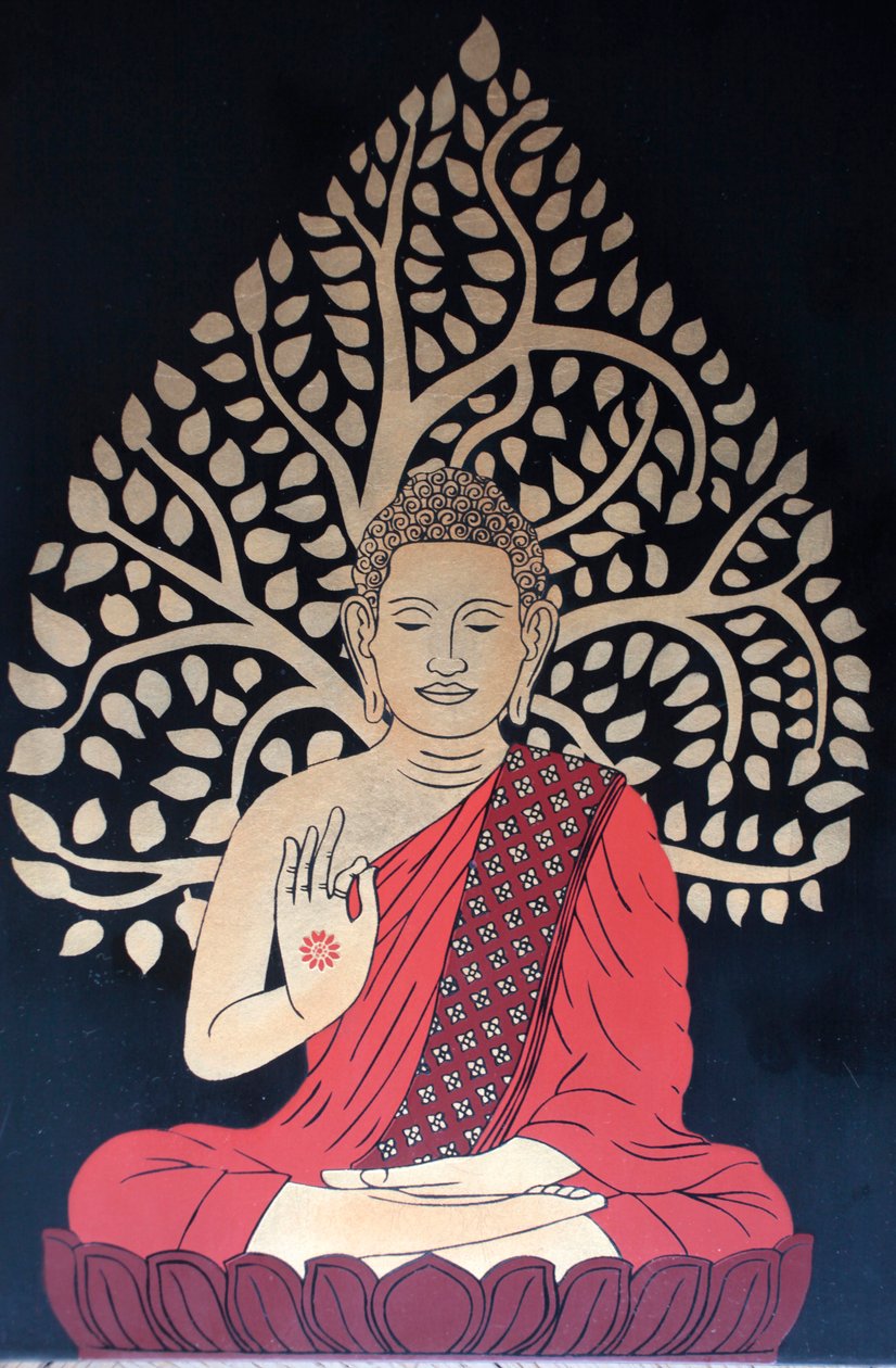 Meditasyon Buda Paris Fransa by Unbekannt