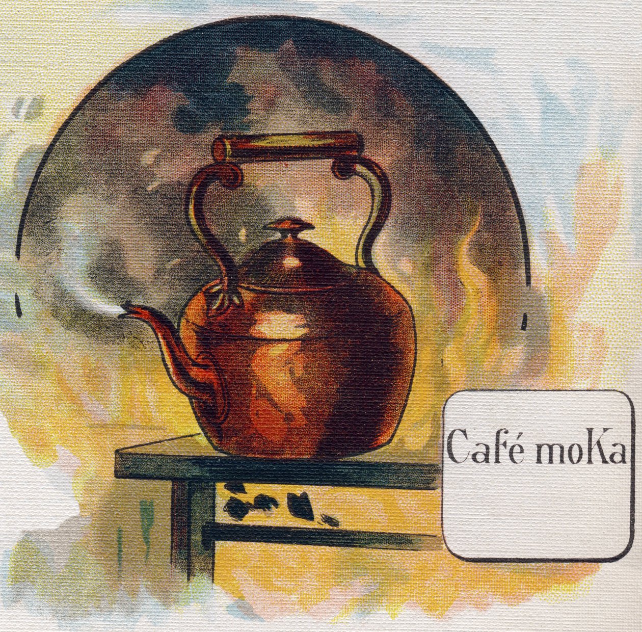 Moka kafe. "ABC L