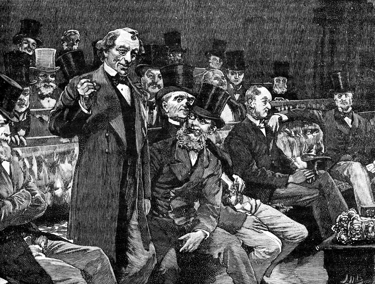 Bay Disraeli Avam Kamarasında by Unbekannter Künstler