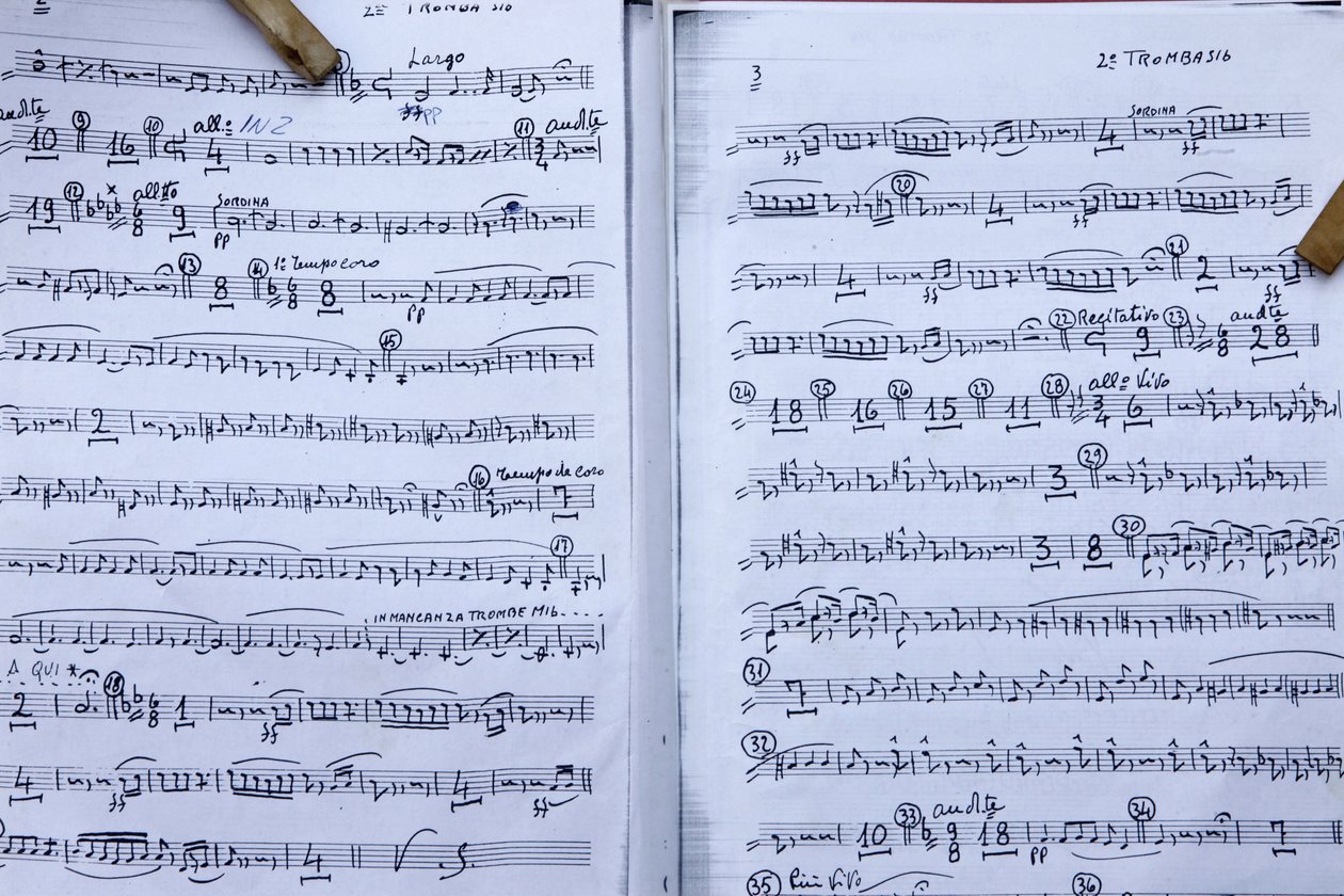Müzik puanı, Montesano, İtalya by Unbekannt