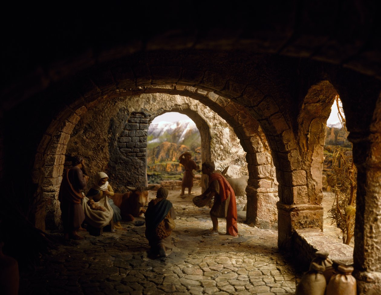 Doğuş, doğuş diorama, İspanya, 20. yüzyıl by William M. Timlin