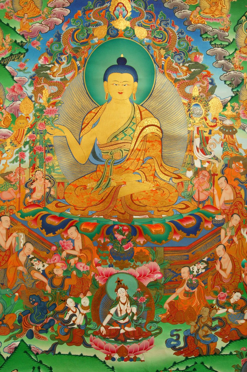 Nepal tangkası Paris Fransa by Unbekannt
