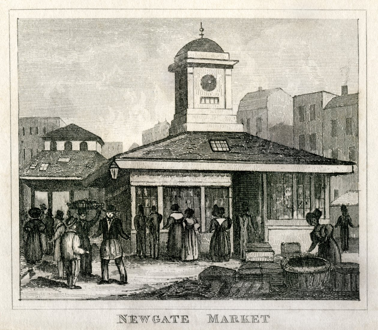 Newgate Pazarı by Unbekannt