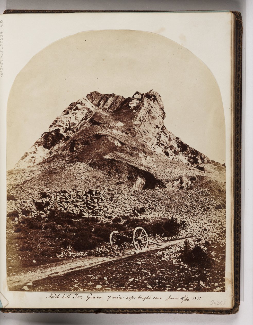 North Hill Tor, Gower Yarımadası, Güney Galler, 14 Haziran 1862 by Unbekannt